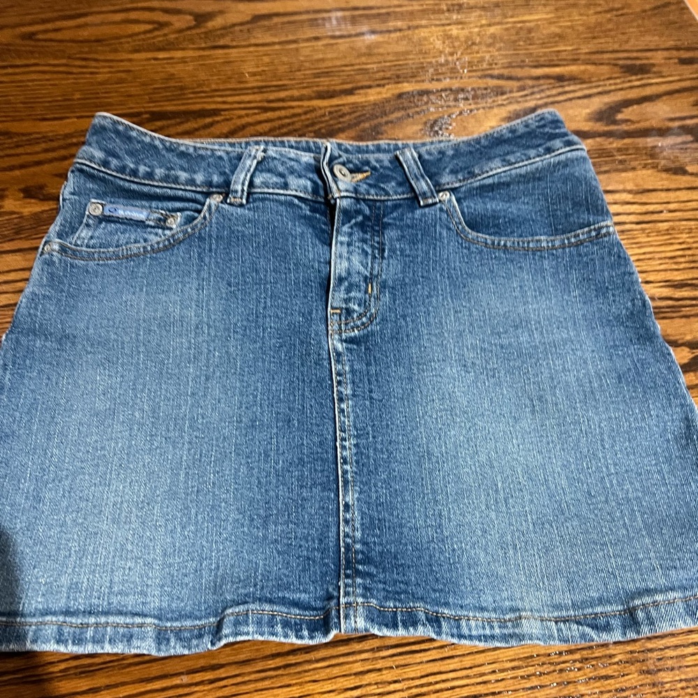Jean skirt